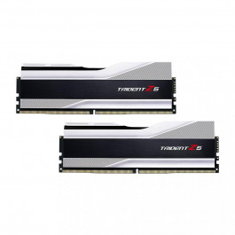   G.Skill 64 GB (2x32GB) DDR5 6000 MHz Trident Z5 Silver (F5-6000J3238G32GX2-TZ5S)