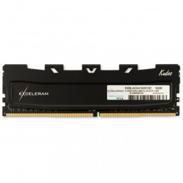   Exceleram 16 GB DDR4 2666 MHz Black Kudos (EKBLACK4162619C)