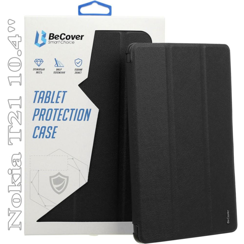 BeCover Smart Case Nokia T21 10.4" Black (709555) - зображення 1