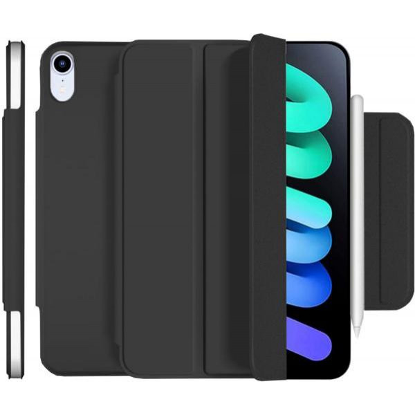 BeCover Чехол-книжка Magnetic Buckle для Apple iPad mini 6 2021 Black (706824) - зображення 1