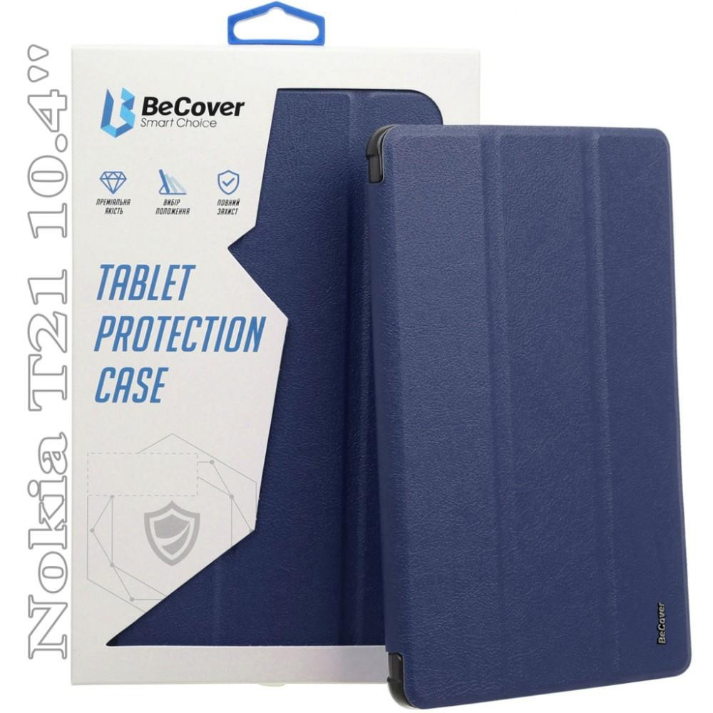 BeCover Smart Case Nokia T21 10.4" Deep Blue (709556) - зображення 1