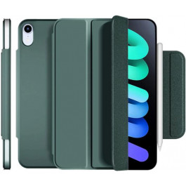   BeCover Чехол-книжка Magnetic Buckle для Apple iPad mini 6 2021 Dark Green (706826)