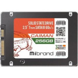   Mibrand Caiman 256 GB (MI2.5SSD/CA256GB)