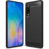 Laudtec Huawei P30 Carbon Fiber Black (LT-P30B) - зображення 1