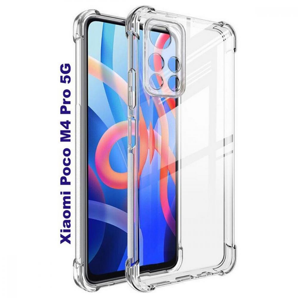 BeCover Панель Anti-Shock для Poco M4 Pro 5G Clear (707198) - зображення 1