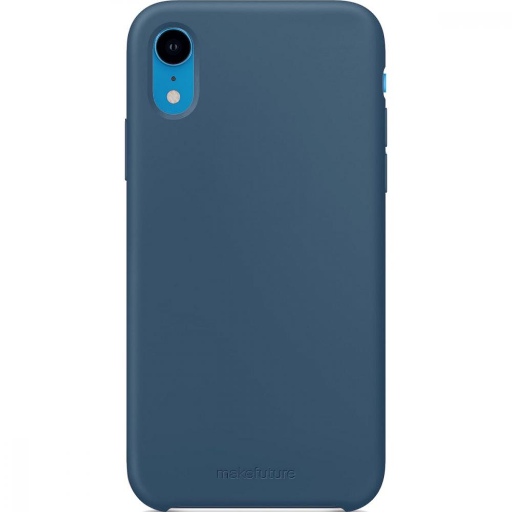 MakeFuture Silicone Case iPhone XR Blue (MCS-AIXRBL) - зображення 1