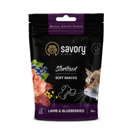 Savory Sterilised Soft Snack Lamb & Blueberries 50 г (31416)