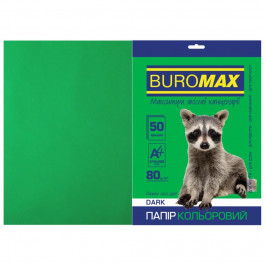   BuroMax А4, 80г/м2, DARK, темно-зеленый, 50 листов (BM.2721450-04)