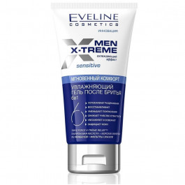 Eveline Гель после бритья  Men Extreme Sensitive мужской 6в1 Увлажняющий, 150мл