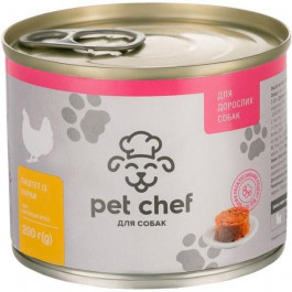   Pet Chef паштет з куркою 200 г (4820255190129)