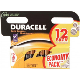   Duracell AAA bat Alkaline 12шт Basic 81417119