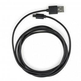   Vinga USB 2.0 AM to Micro 5P PVC 1.8m black (VCPDCM1.8BK)