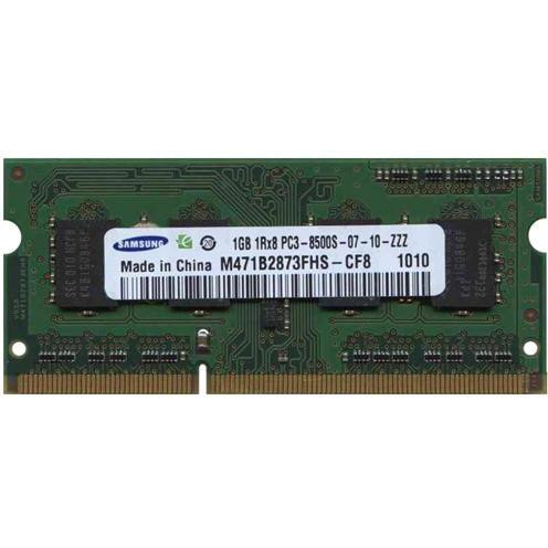 Samsung 1 GB SO-DIMM DDR3 1066 MHz (M471B2873FHS-CF8) - зображення 1