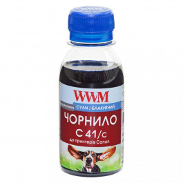   WWM Чернила для Canon CL-41C/ 51C/ CLI-8C 100г Cyan Водорастворимые (C41/C-2)