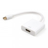 Vinga Mini DisplayPort - HDMI White (VCPMDPHDMIWH) - зображення 1