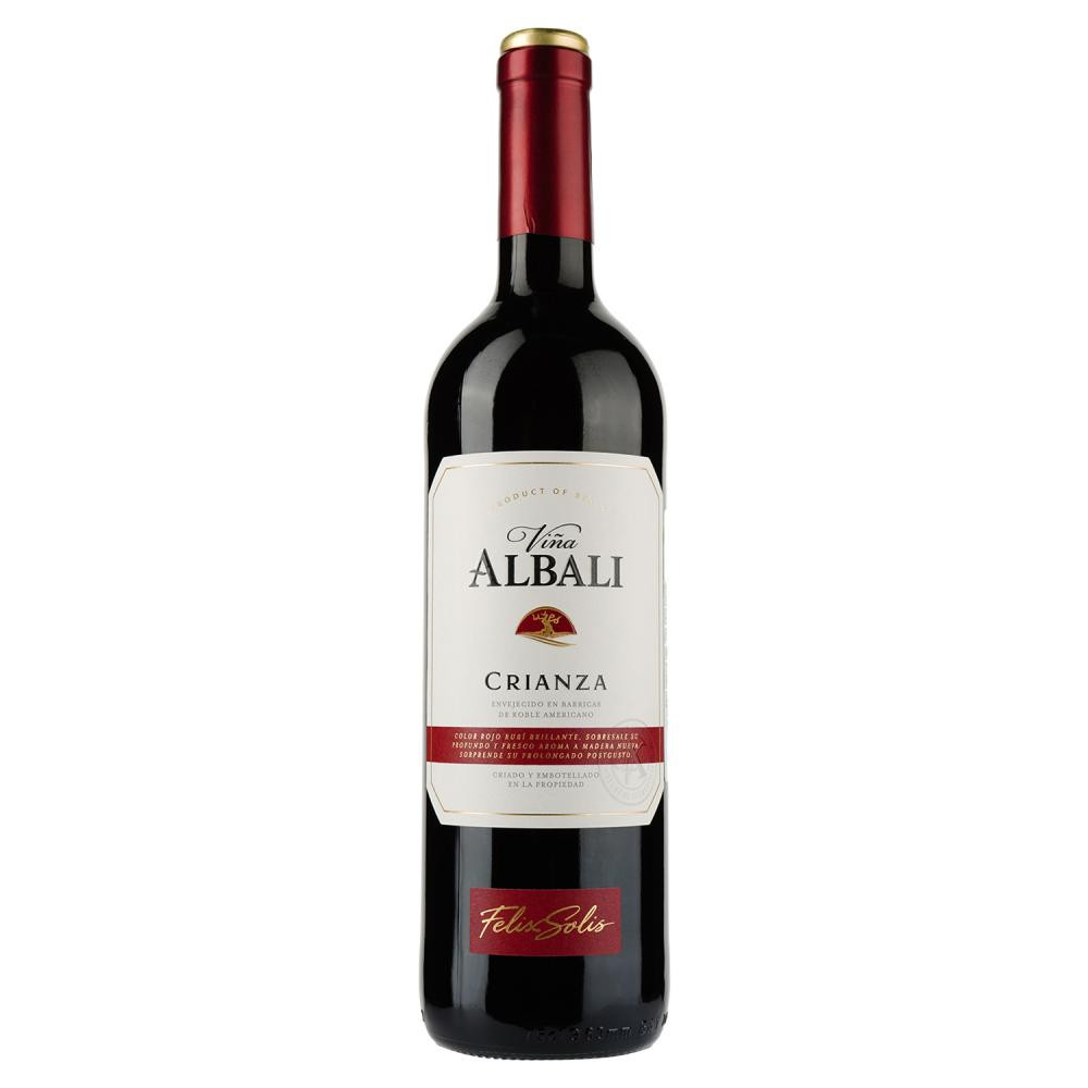 Felix Solis Avantis Вино  Vina Albali Crianza 0,75 л сухе тихе червоне (8410702000215) - зображення 1