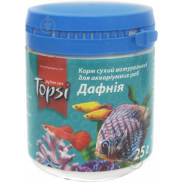   Topsi Дафния для аквариумных рыб в порошке 25 г (4820122208513)