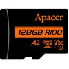 Apacer 128 GB microSDXC UHS-I U3 V30 A2 + SD-adapter (AP128GMCSX10U8-R) - зображення 2