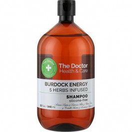 The Doctor Health & Care Шампунь  Health & Care Burdock Energy 5 Herbs Infused Реп'яхова сила 946 мл (8588006041682)