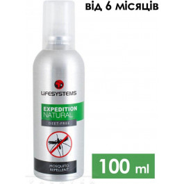   Lifesystems Cпрей от насекомых  Expedition Natural 100 ml (34430)