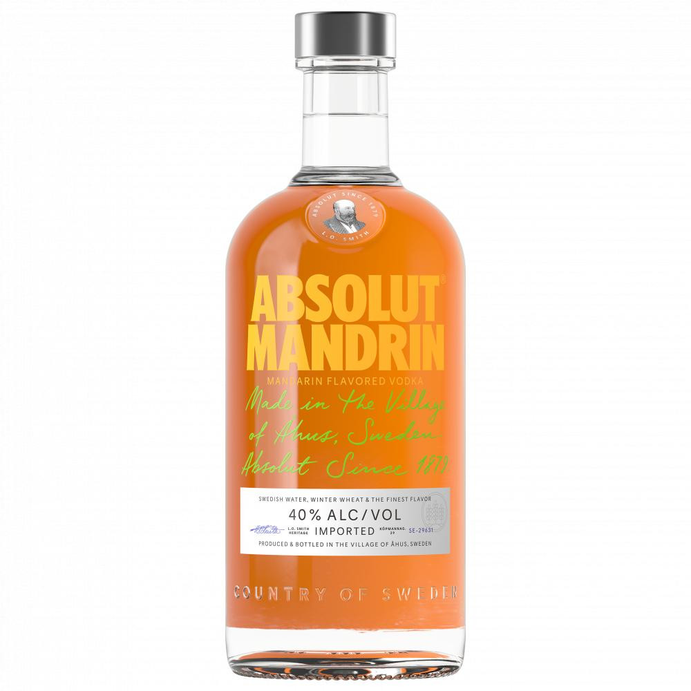 Absolut Водка Mandrin 0.7 л 40% (7312040050703) - зображення 1