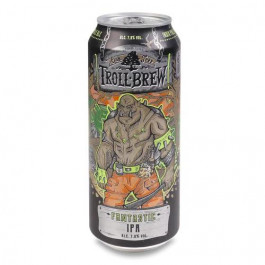   Troll-Brew Пиво  Fantastic IPA світле з/б, 0,5 л (4054500121082)