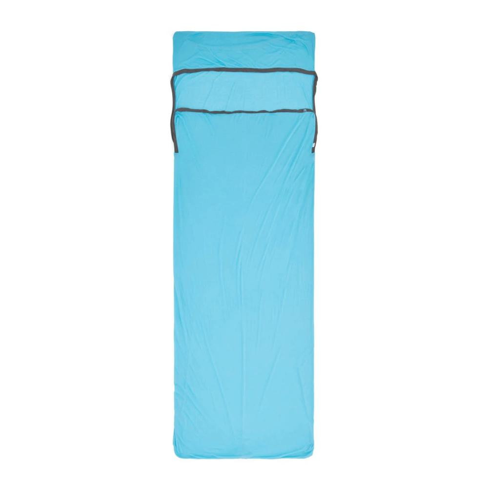 Sea to Summit Breeze Liner /Insect Shield/ Rectangular w/Pillow Sleeve, turkish tile blue (ASL031081-251608) - зображення 1