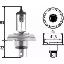   Hella HR2 Standart 3200K 12V P45T 60/55W (8GJ004173121)