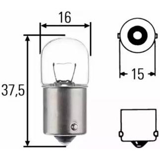 Hella R5W 12V 5W (8GA002071241) - зображення 1