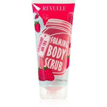 Revuele Foaming Body Scrub Strawberry and Chia зволожуючий пілінг для тіла 200 мл - зображення 1