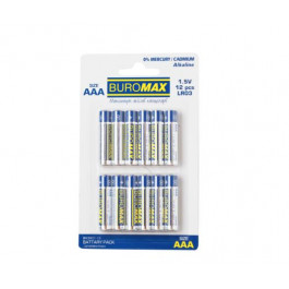   BuroMax AА bat Alkaline 12шт (BM.5900-12)