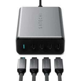   Satechi 165W USB-C 4-Port PD GaN Charger Space Gray (ST-UC165GM-EU)