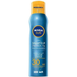   Nivea Освежающий солнцезащитный спрей  Защита и Прохлада SPF30 защиту от UVA/UVB-лучей 200 мл (40059006995