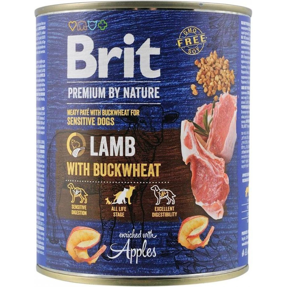 Brit Premium Lamb with Buckwheat 800 г (100416/8638) - зображення 1