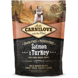   Carnilove Salmon & Turkey Large Breed Puppy 1,5 кг (150823/8853)