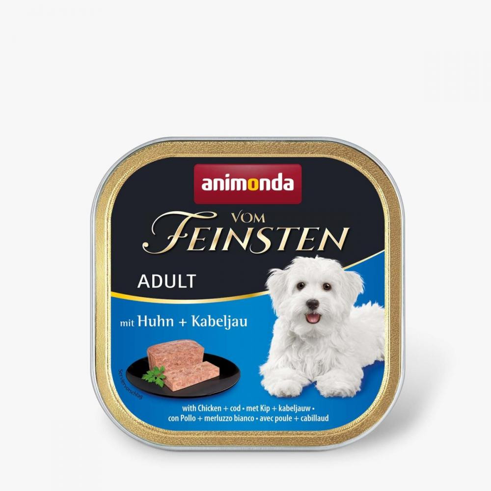 Animonda Vom Feinsten Adult With Chicken + Cod 150 г (AM-82320) - зображення 1