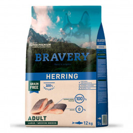   Bravery Adult Large & Medium Herring 12 кг 0609 BR HERR ADUL L_ 12KG