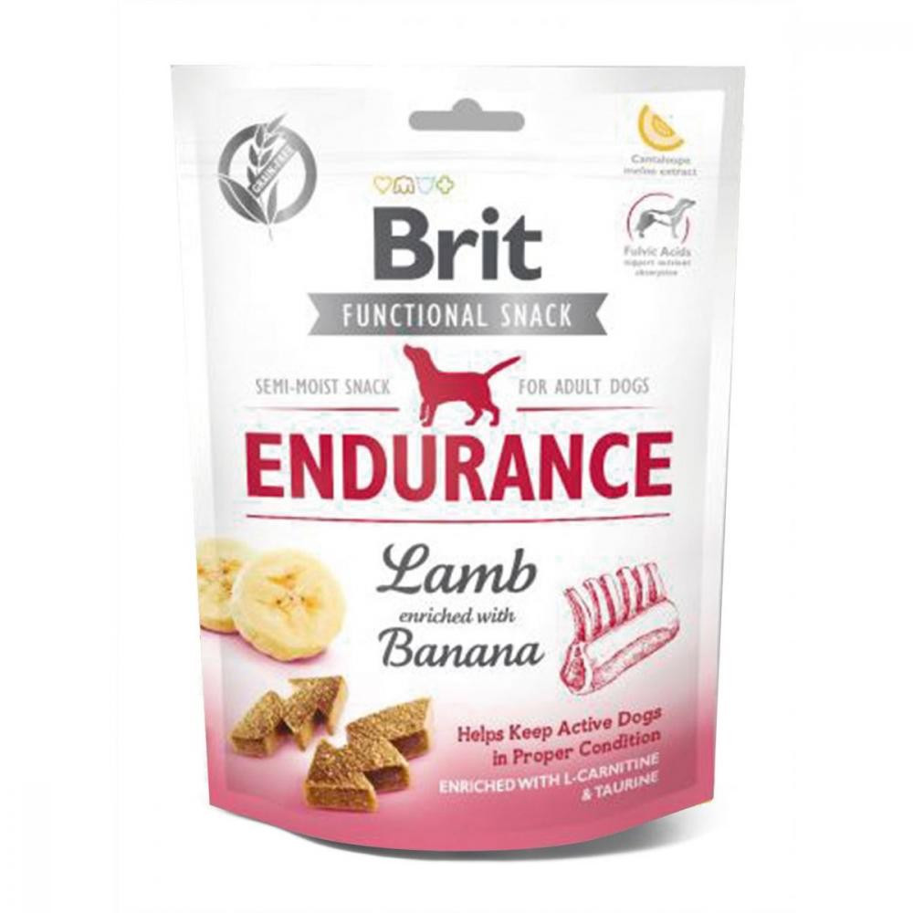 Brit Functional Snack Endurance Lamb & Banana 150 г (111424/0006) - зображення 1