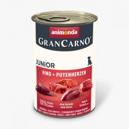   Animonda Gran Carno Original Junior Beef Turkey Hearts 400 г (4017721827287)