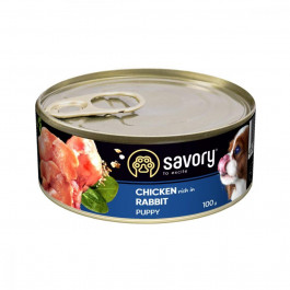   Savory Chicken Rabbit Puppy 100 г (30563)