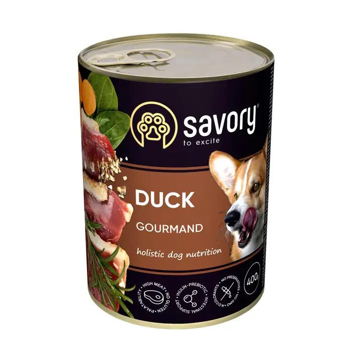 Savory Dog Gourmand Duck 800 г (30488) - зображення 1