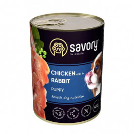   Savory Chicken Rabbit Puppy 400 г (30587)