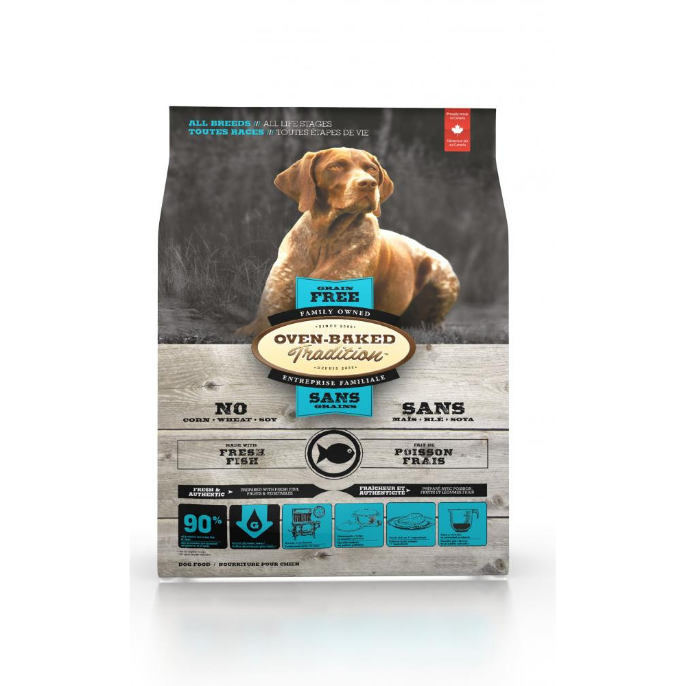 Oven-Baked Tradition Grain Free All Breeds Fish 5.67 кг (9801-12.5) - зображення 1