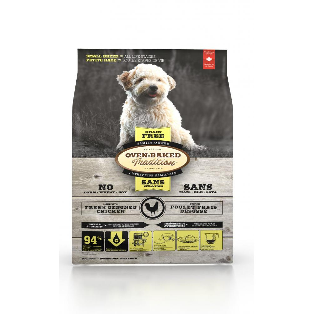 Oven-Baked Tradition Grain Free Small Breed Сhicken 2.27 кг (9800-5-PB) - зображення 1