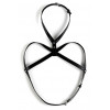 Virgite Портупея Love Hit Bondage Harness For Women Mod.1, чорна (8436572922242) - зображення 1