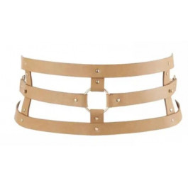   Bijoux Pour Toi Портупея Bijoux Indiscrets Maze Wide Belt, коричнева (8436562011505)