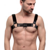 Feral Feelings Портупея  Bulldog Harness Leather, чорна (2000097849795) - зображення 1