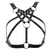 Orion Портупея Zado Fetish Leather Chest Harness, чорна (4024144006991) - зображення 1