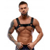 Orion Портупея Zado Fetish Leather Chest Men Harness, чорна (4024144197002) - зображення 1