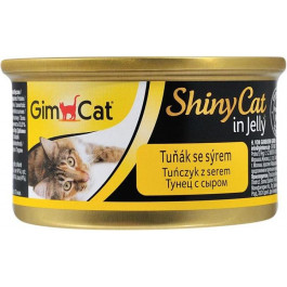   GimCat ShinyCat с тунцом и сыром 70 г G-414300/414188